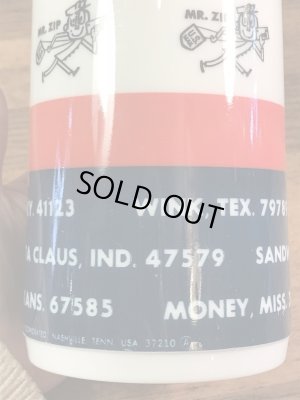 Mr. Zip　ヴィンテージ　水筒　企業キャラクター　アドバタイジング　60~70’s