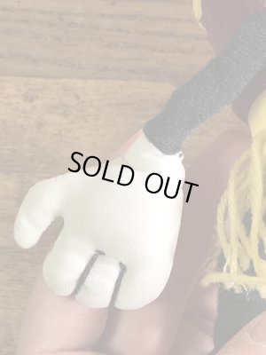 アドバタイジングキャラクターのカリフォルニアレーズンズの80’sヴィンテージベンダブルドール