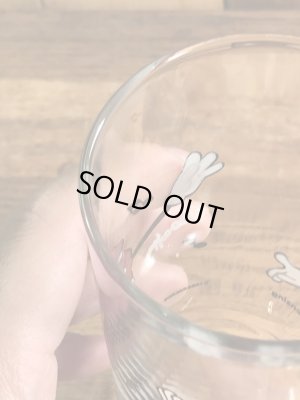 企業キャラクターのカリフォルニアレーズンの80年代ビンテージグラスコップ