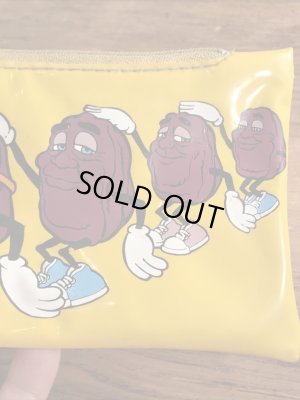 企業キャラクターのカリフォルニアレーズンの80年代ビンテージ筆箱