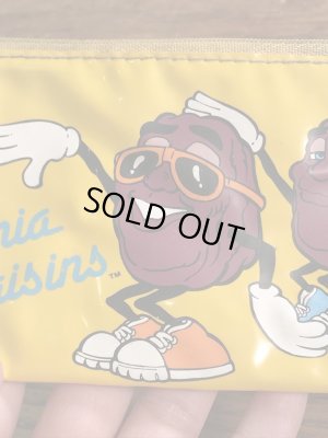 アドバタイジングキャラクターのカリフォルニアレーズンズの80’sヴィンテージペンケース