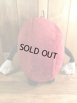 アドバタイジングキャラクターのカリフォルニアレーズンズの80’sヴィンテージプラッシュドール