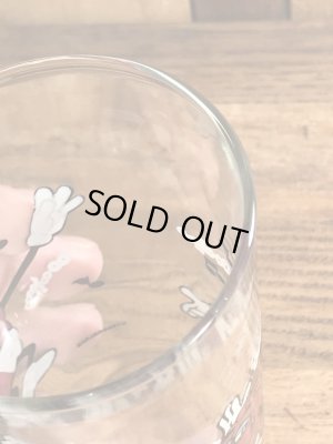 アドバタイジングキャラクターのカリフォルニアレーズンズの80’sヴィンテージグラスタンブラー