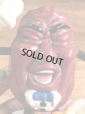 企業キャラクターのカリフォルニアレーズンの80年代ビンテージトコトコ人形