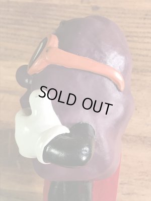 アドバタイジングキャラクターのカリフォルニアレーズンズの80’sヴィンテージコインバンクドール