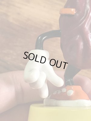 アドバタイジングキャラクターのカリフォルニアレーズンズの80’sヴィンテージPVCフィギュア