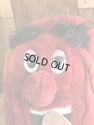 企業キャラクターのカリフォルニアレーズンの80年代ビンテージ縫いぐるみ