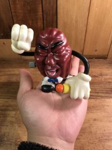 他の写真3: Applause California Raisins “Tiny Goodbite” Wind Up Toy　カリフォルニアレーズン　ビンテージ　トコトコ人形　アドバタイジングキャラクター　80年代