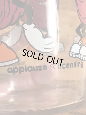 アドバタイジングキャラクターのカリフォルニアレーズンズの80’sヴィンテージビッググラス