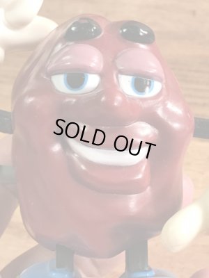 企業キャラクターのカリフォルニアレーズンの80年代ビンテージトコトコ人形