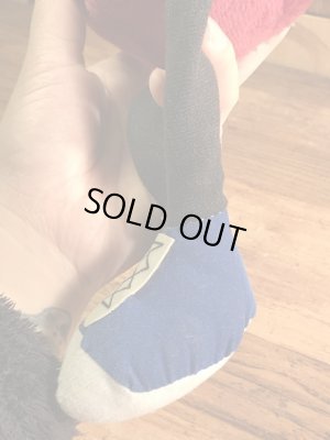 企業キャラクターのカリフォルニアレーズンの80年代ビンテージ縫いぐるみ