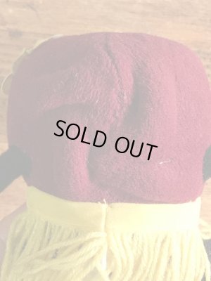 アドバタイジングキャラクターのカリフォルニアレーズンズの80’sヴィンテージベンダブルドール