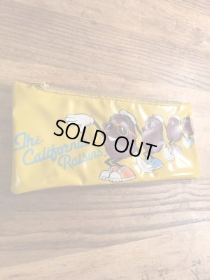 企業キャラクターのカリフォルニアレーズンの80年代ビンテージ筆箱
