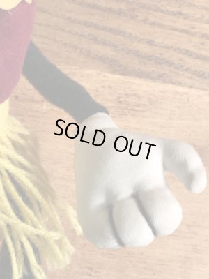 企業キャラクターのカリフォルニアレーズンの80年代ビンテージくねくね人形