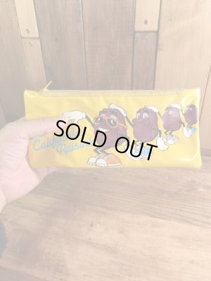 アドバタイジングキャラクターのカリフォルニアレーズンズの80’sヴィンテージペンケース