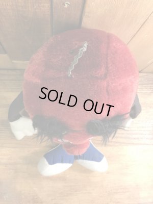 企業キャラクターのカリフォルニアレーズンの80年代ビンテージ縫いぐるみ