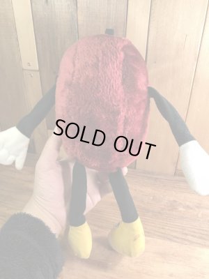 アドバタイジングキャラクターのカリフォルニアレーズンズの80’sヴィンテージプラッシュドール