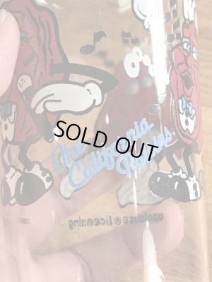 アドバタイジングキャラクターのカリフォルニアレーズンズの80’sヴィンテージグラスタンブラー