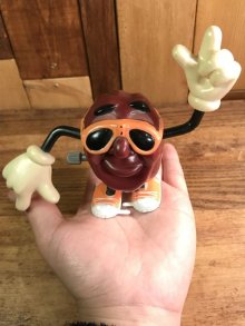 他の写真3: Applause California Raisins “Ben Indasun” Wind Up Toy　カリフォルニアレーズン　ビンテージ　トコトコ人形　企業キャラクター　80年代