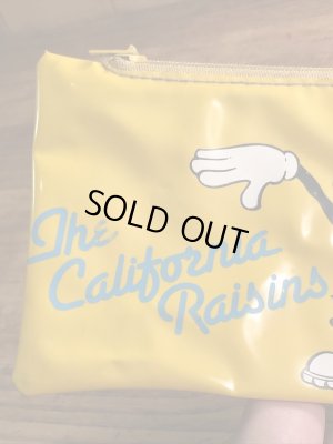 企業キャラクターのカリフォルニアレーズンの80年代ビンテージ筆箱