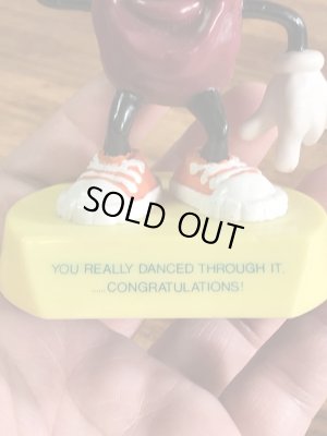 アドバタイジングキャラクターのカリフォルニアレーズンズの80’sヴィンテージPVCフィギュア