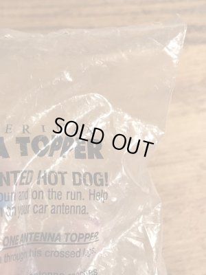 ホットドッグのファーストフード店Wienerschnitzelのヴィンテージアンテナトッパー