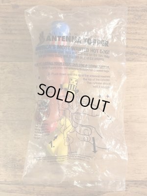 ホットドッグのファーストフード店Wienerschnitzelのヴィンテージアンテナトッパー