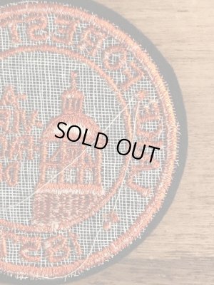 アメリカのイリノイ州レイクフォレストのボーディングスクールの〜70’sヴィンテージ刺繡パッチ