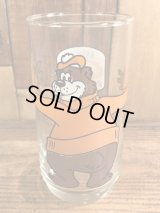 Family A&W Restaurant Bear Glass　エーアンドダブリューベア　ビンテージ　グラス　コップ　70年代