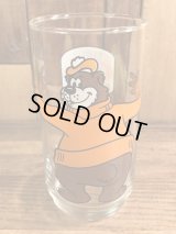 Family A&W Restaurant Bear Glass　エーアンドダブリューベア　ビンテージ　グラス　コップ　70年代