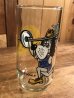 アメリカのピザレストラン“チャッキーチーズ”の80年代ビンテージガラスコップ
