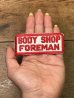ファイヤーストーンのBody Shop Foremanの60’s〜ヴィンテージ刺繡パッチ