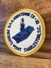 アメリカ海軍の航空母艦Yorktown CV-10の70’s〜ヴィンテージ刺繡パッチ