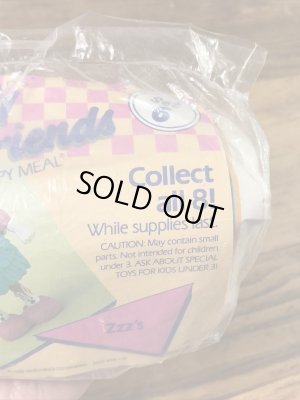 マクドナルドのフライキッズの80年代ビンテージミールトイ