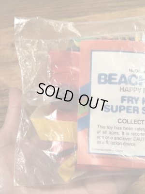 マクドナルドのフライキッズの80年代ビンテージビーチトイ