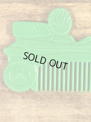 マクドナルドのロナルドの80年代ビンテージくし