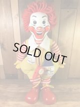 Hasbro Ronald McDonald Clown Plush Doll　ロナルド　ビンテージ　笛吹ドール　マクドナルド　70年代