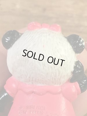 シャツテイルズのパンダの80年代ビンテージPVCフィギュア