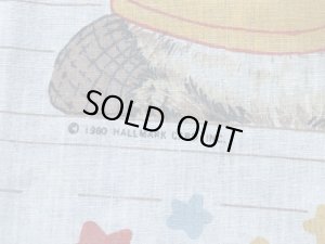 Hallmark社製のシャツテイルズの80’sヴィンテージボックスシーツ