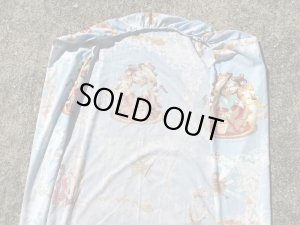 イーティーの柄の80’sヴィンテージボックスシーツ