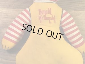 マクドナルドのロナルドの70年代ビンテージピロードール