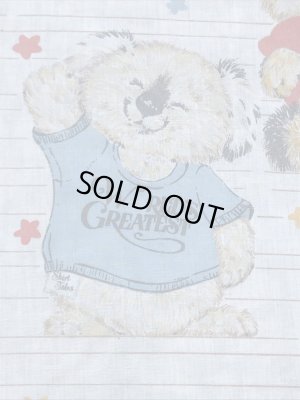 Hallmark社製のシャツテイルズの80’sヴィンテージボックスシーツ