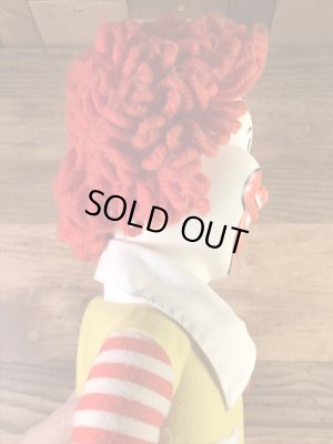 マクドナルドのロナルドの70年代ビンテージ笛吹ドール