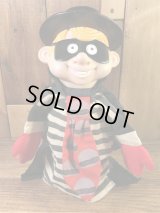 McDonald's Hamburglar Hand Puppet Doll　ハンバーグラー　ビンテージ　パペットドール　マクドナルド　90年代