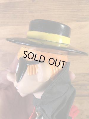 マクドナルドのハンバーグラーの90年代ビンテージパペットドール