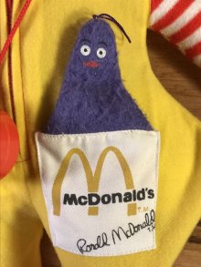 他の写真1: Hasbro Ronald McDonald Clown Plush Doll　ロナルド　ビンテージ　笛吹ドール　マクドナルド　70年代