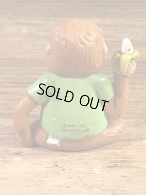 シャツテイルズのサルの80年代ビンテージPVCフィギュア