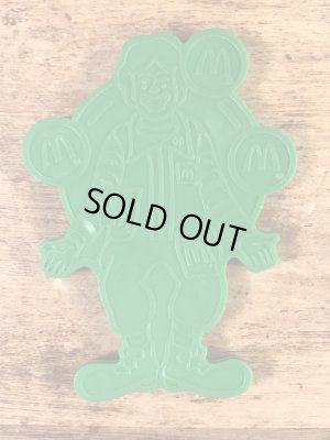 マクドナルドのドナルドの80’sヴィンテージクッキーカッター