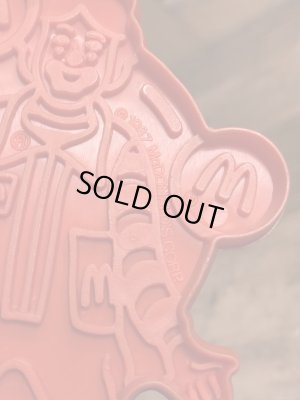 マクドナルドのロナルドの80年代ビンテージクッキーカッター