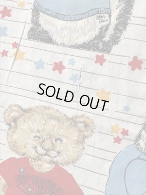 Hallmark社製のシャツテイルズの80年代ビンテージフラットシーツ